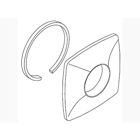 Kohler Escutcheon Kit 1327250-BL